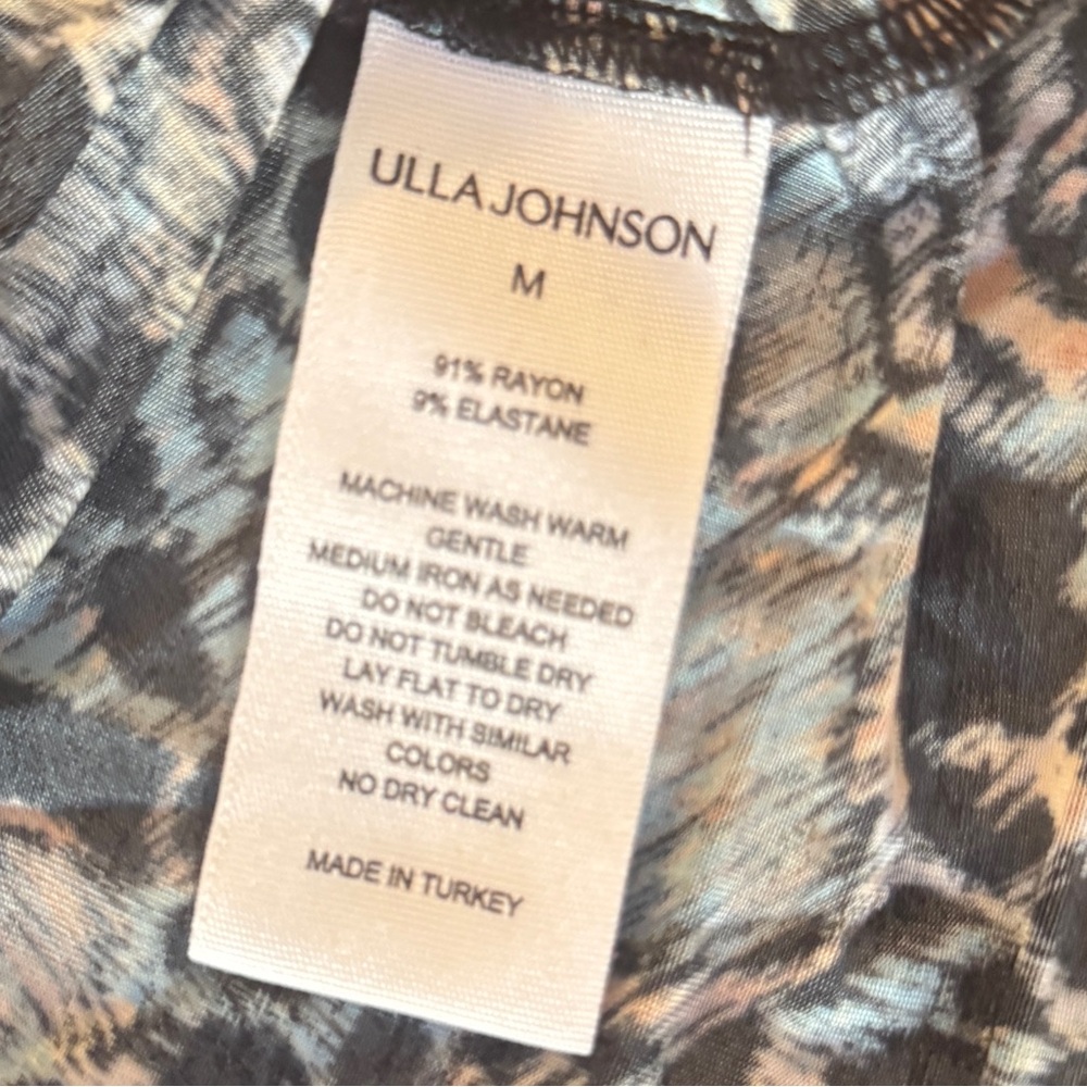Ulla Johnson Ruched V-Neck Top  size M - Picture 7 of 10